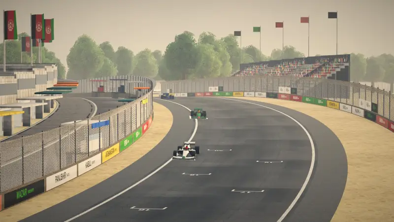 Through the dip, Afghanistan: Afghanistan racing game screenshot