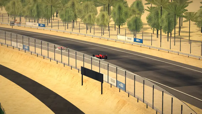 Craning over the Algeria track: Algeria racing game screenshot