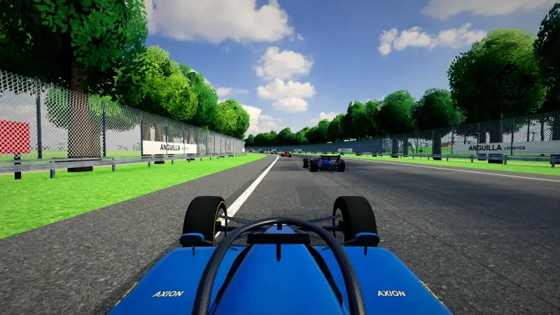 On board around Anguilla: Anguilla racing game screenshot