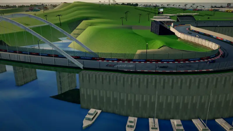 Across the bridge, Antigua and Barbuda: Antigua and Barbuda racing game screenshot