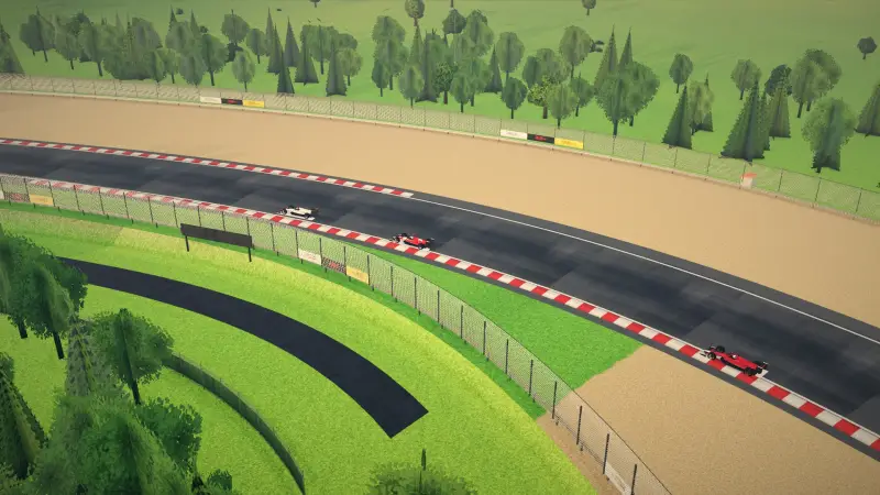 The helicopter over the Armenia circuit: Armenia racing game screenshot