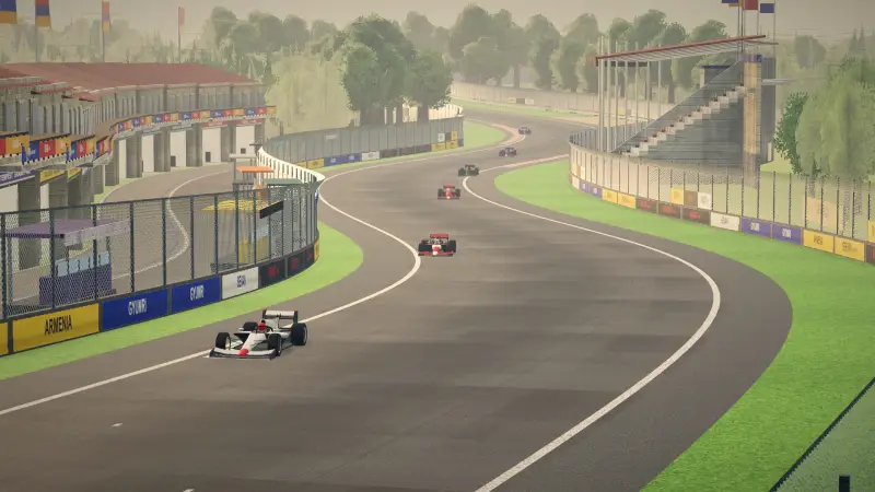Over the crest, Armenia: Armenia racing game screenshot