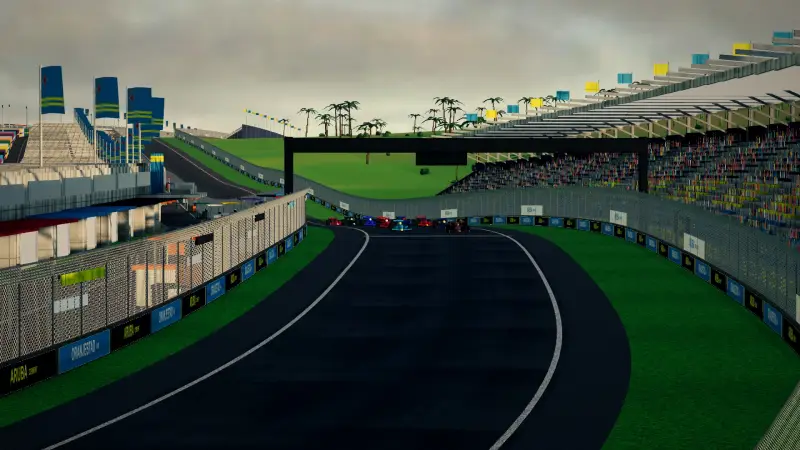 On the grid for the Grand Prix of Aruba: Aruba racing game screenshot