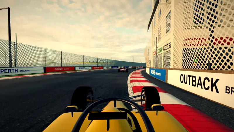 On board around Australia: Australia racing game screenshot