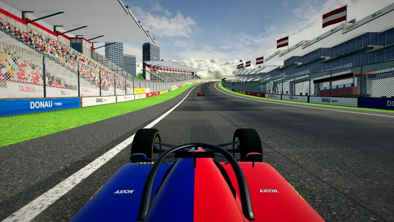 On board around Austria: Austria racing game screenshot
