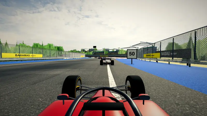 On board around the Bahamas: Bahamas racing game screenshot