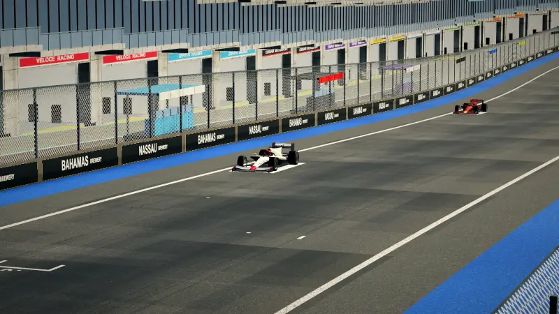 Over the crest, Bahamas: Bahamas racing game screenshot