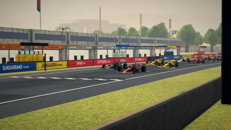 On the grid for the Bangladeshi Grand Prix: Bangladesh racing game screenshot