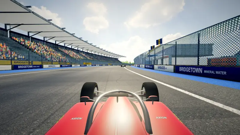 On board around Barbados: Barbados racing game screenshot