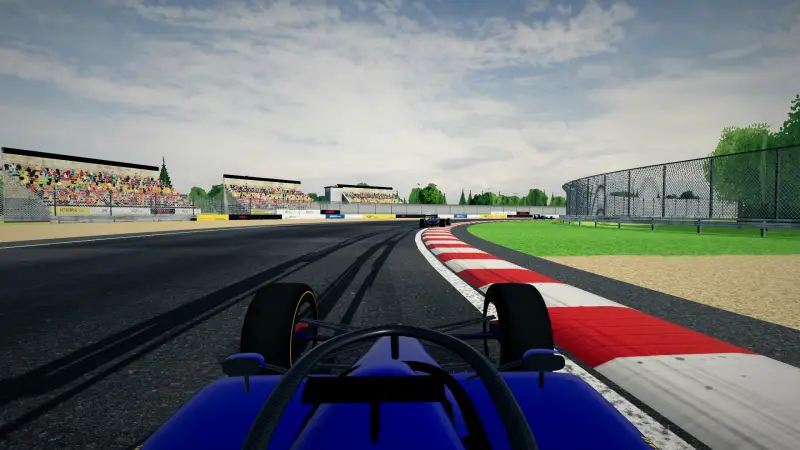 On board around Belgium: Belgium racing game screenshot