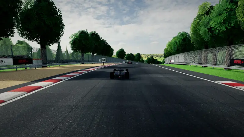 Down the plunge, Belgium: Belgium racing game screenshot