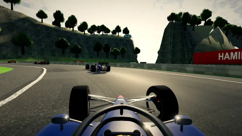 On board around Bermuda: Bermuda racing game screenshot