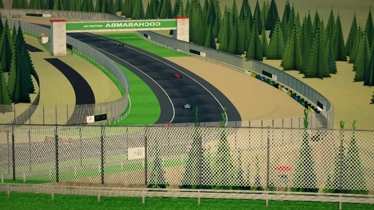 The corkscrew, Bolivia: the Bolivia racing game