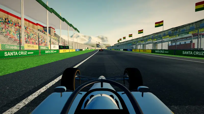 On board around Bolivia: Bolivia racing game screenshot