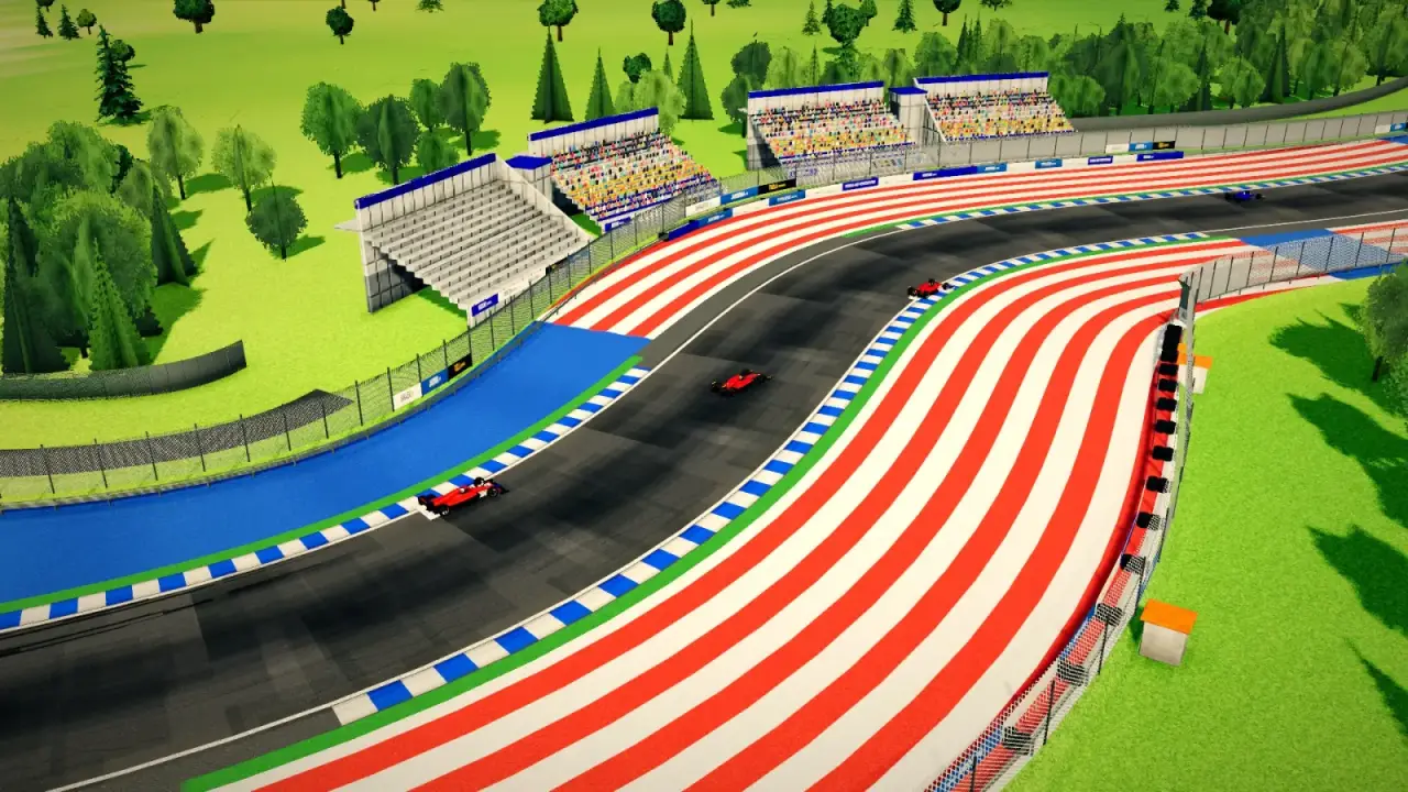 The helicopter over the Bosnia and Herzegovina circuit: the Bosnia and Herzegovina racing game