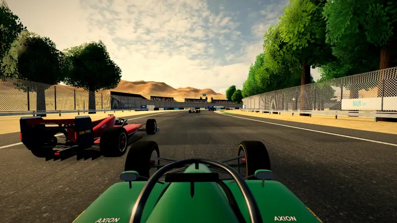 On board around Botswana: Botswana racing game screenshot
