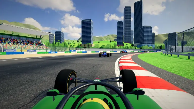 On board around Brazil: Brazil racing game screenshot