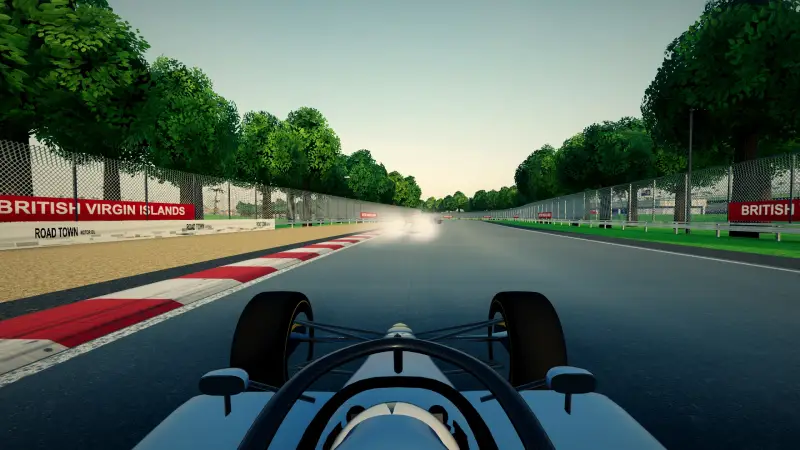 On board around the British Virgin Islands: British Virgin Islands racing game screenshot