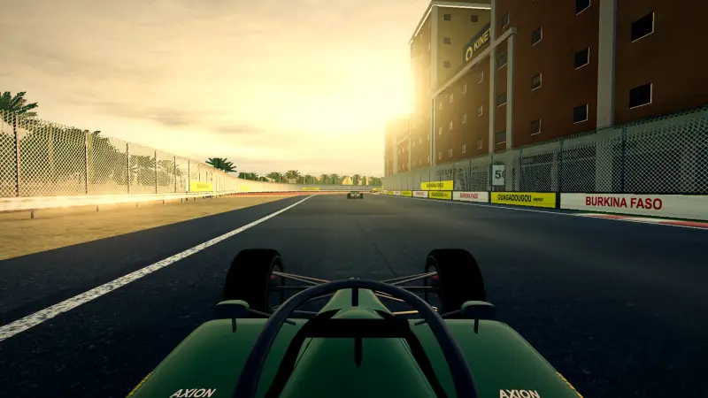 On board around Burkina Faso: Burkina Faso racing game screenshot