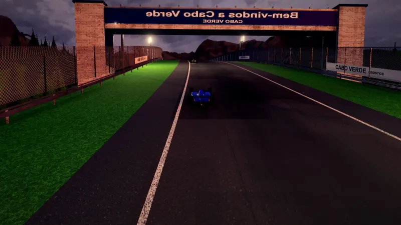 Compression into the crest, Cabo Verde: Cabo Verde racing game screenshot