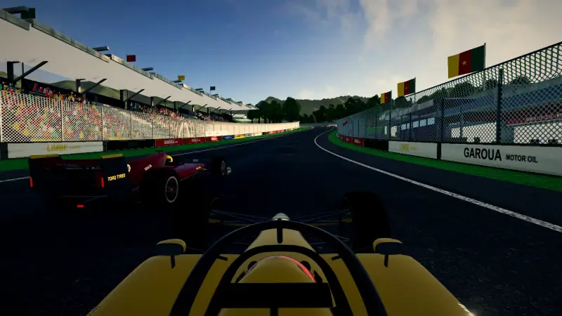 On board around Cameroon: Cameroon racing game screenshot