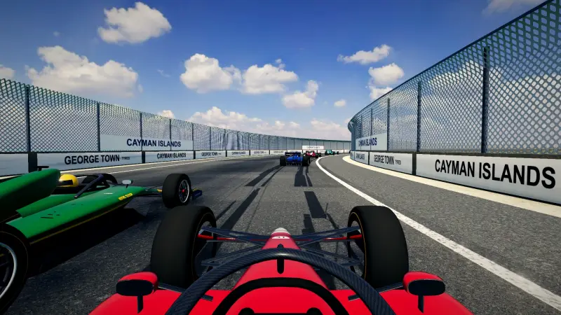 On board around the Cayman Islands: Cayman Islands racing game screenshot