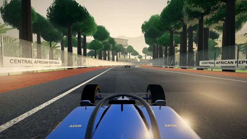 On board around the Central African Republic: Central African Republic racing game screenshot
