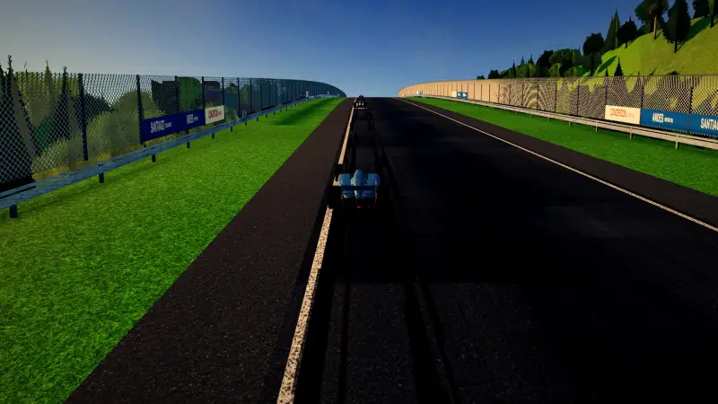 The climb to the hairpin, Chile: Chile racing game screenshot