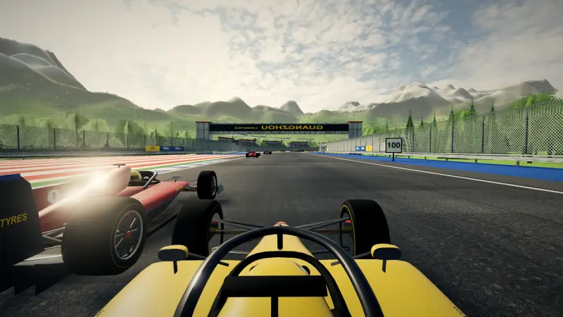 On board around China: China racing game screenshot