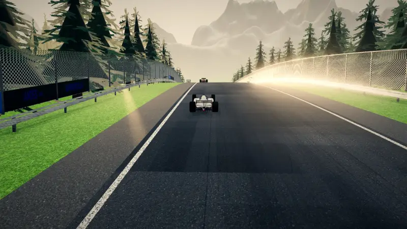 Compression into the crest, Colombia: Colombia racing game screenshot