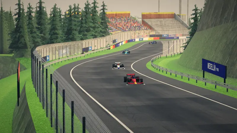 Over the crest, Colombia: Colombia racing game screenshot