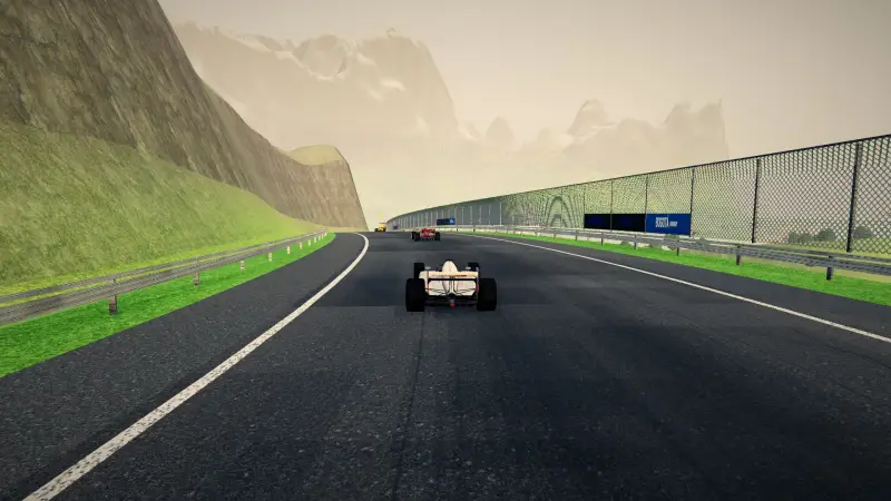 Down the plunge, Colombia: Colombia racing game screenshot