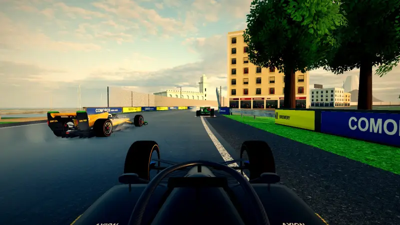 On board around the Comoros: Comoros racing game screenshot
