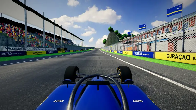 On board around Curaçao: Curaçao racing game screenshot