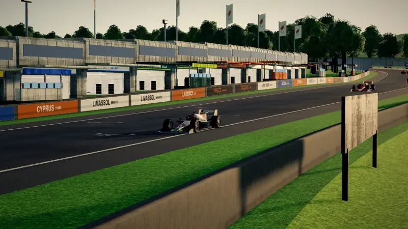 Through the dip, Cyprus: Cyprus racing game screenshot