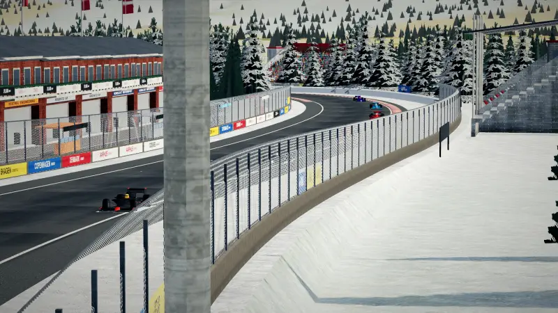 Over the crest, Denmark: Denmark racing game screenshot