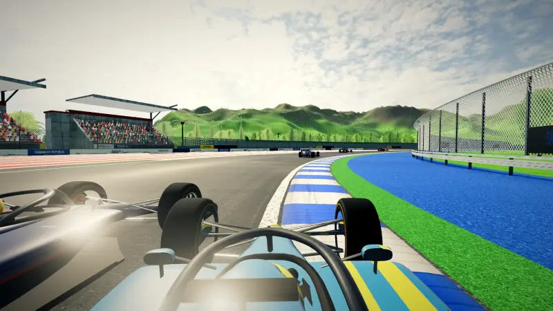 On board around the Dominican Republic: Dominican Republic racing game screenshot