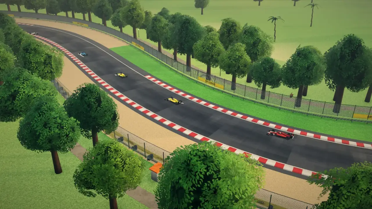 The helicopter over the DR Congo circuit: the DR Congo racing game