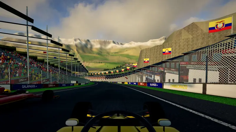 On board around Ecuador: Ecuador racing game screenshot