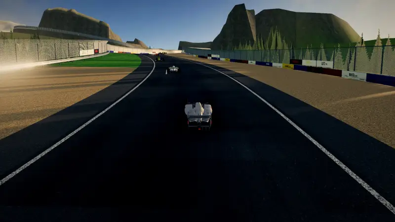 The climb to the hairpin, Ecuador: Ecuador racing game screenshot