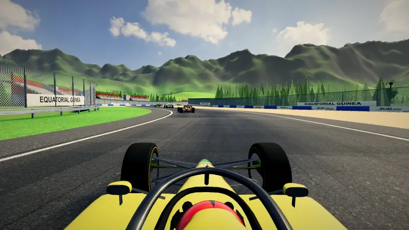 On board around Equatorial Guinea: Equatorial Guinea racing game screenshot
