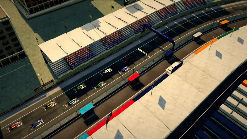 On the grid for the Grand Prix of Eswatini: Eswatini racing game screenshot