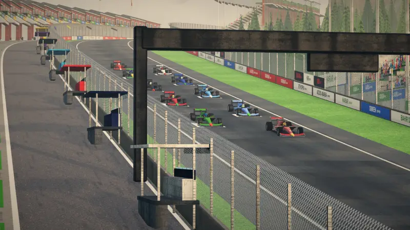 On the grid for the Ethiopian Grand Prix: Ethiopia racing game screenshot
