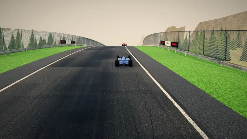Compression into the crest, Ethiopia: Ethiopia racing game screenshot