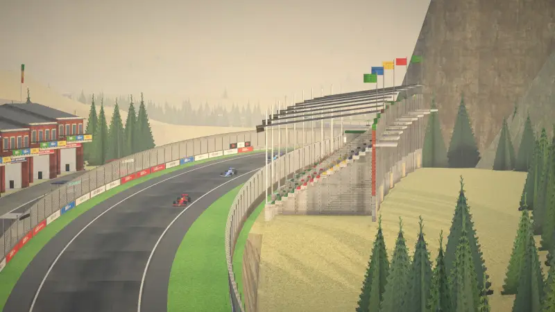 Down the plunge, Ethiopia: Ethiopia racing game screenshot