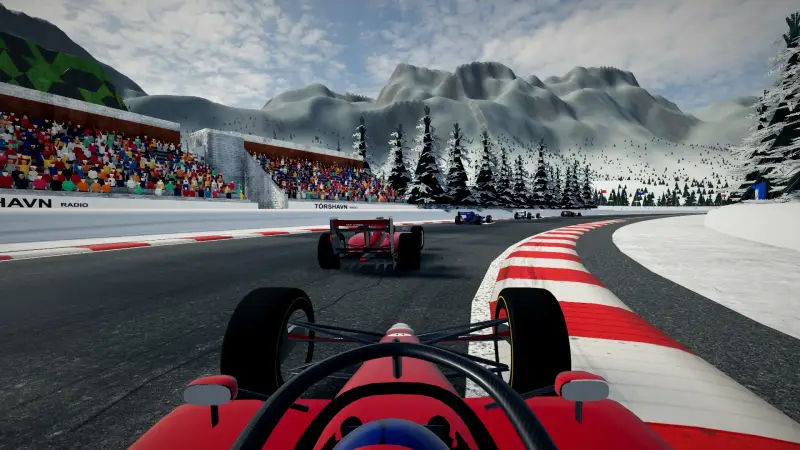 On board around the Faroe Islands: Faroe Islands racing game screenshot