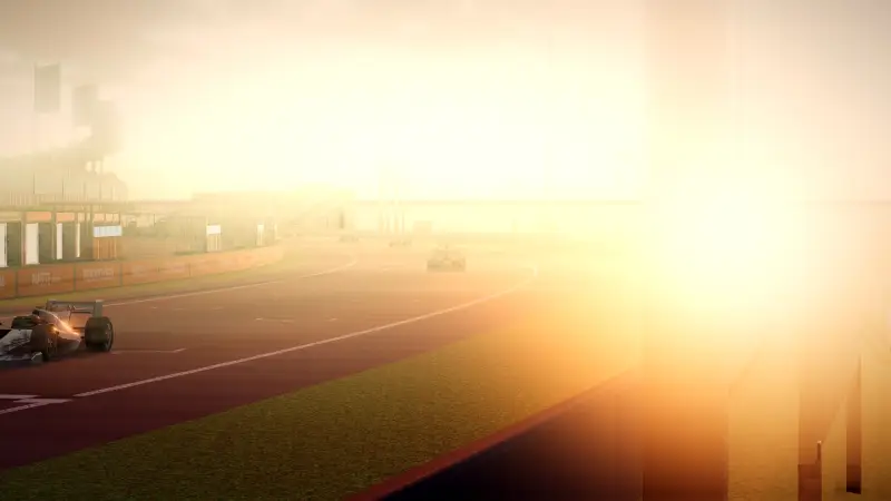 Crossing the line at the French Polynesia circuit: French Polynesia racing game screenshot