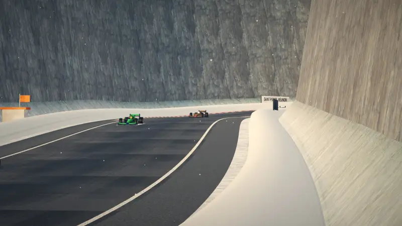 Through the dip, French Southern Lands: French Southern Lands racing game screenshot
