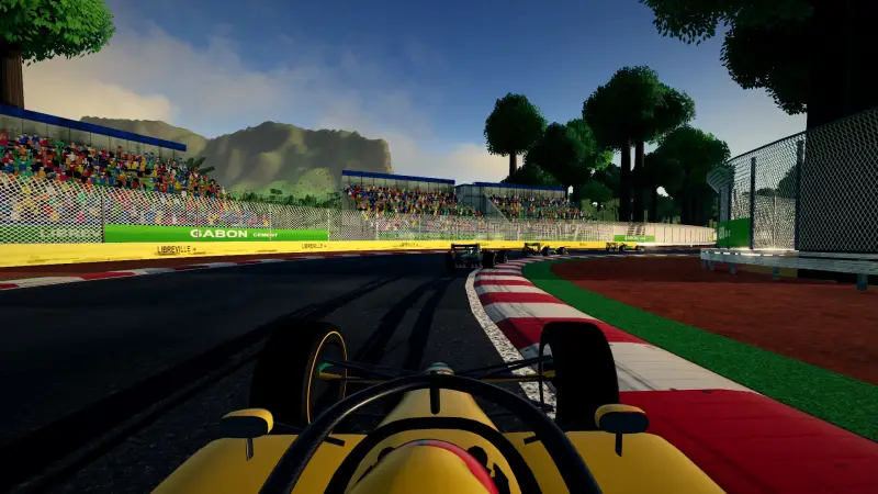On board around Gabon: Gabon racing game screenshot