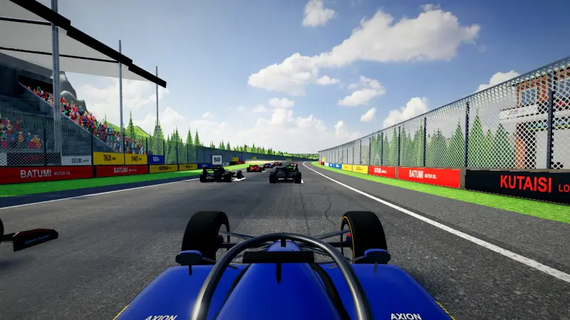 On board around Georgia: Georgia racing game screenshot